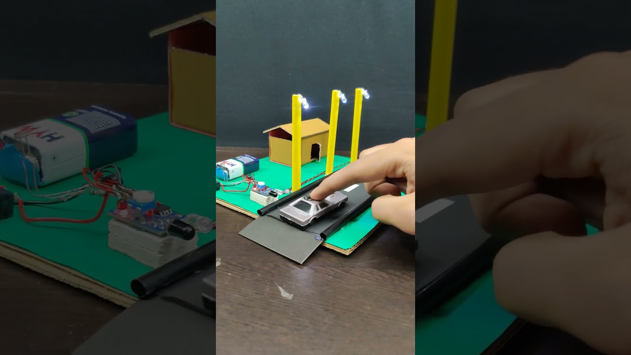 Automatic street light project #automariclight #arduinoproject #eazytronic #robotics #diy #science