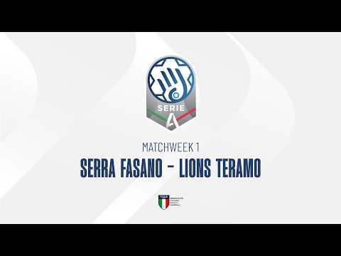Play Serie A Silver [1^] | SERRA FASANO - LIONS TERAMO