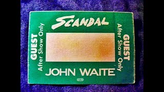JOHN WAITE live in Hollywood, Ca, Nov. 7, 1984