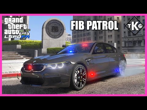 LSPDFR FIB PATROL| GTA 5 LSPDFR MODS| GTA 5 MODS