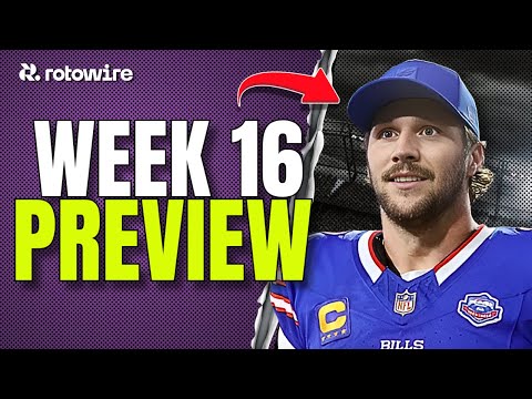 Thumbnail for Everything You Need To Know For Week 16 Fantsy Football