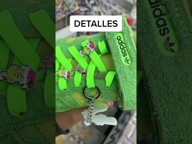 Vídeo relacionado con Los zapatillas de la Grinch adultos hombres mujeres navidad pelicula zapatos 38-39 EU