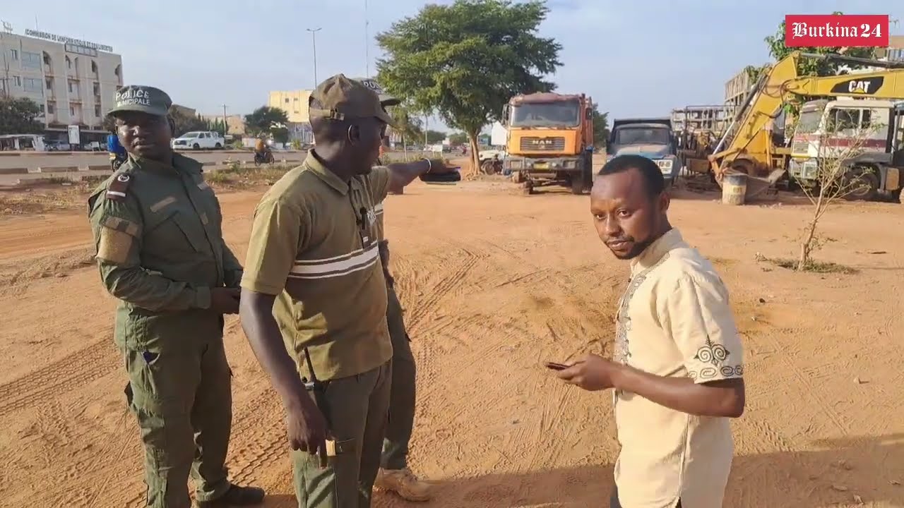 La Police municipale lance une offensive contre les stationnements anarchiques à Ouagadougou