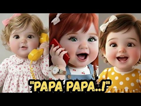Papa Papa! 😍 | Baby Calling Papa Is Too Cute 😂 | Try Not To Laugh