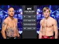 Justin Gaethje Vs Paddy Pimblett Full Fight UFC 4 Fight Of The Night