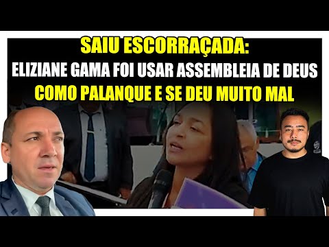 🟥 She was chased away: Eliziane Gama tried to use the Assembly of God church as a political platf...