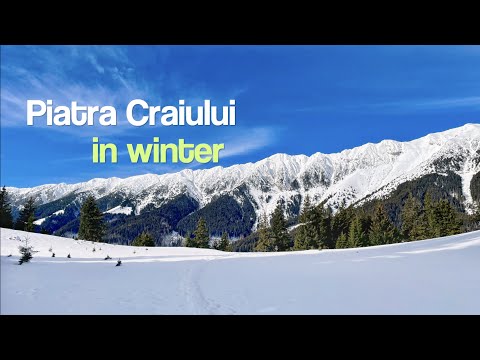 Piatra Craiului Mountains in winter