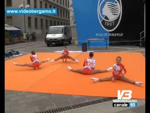 gimmastica aerobica alla Citta nerazzurra