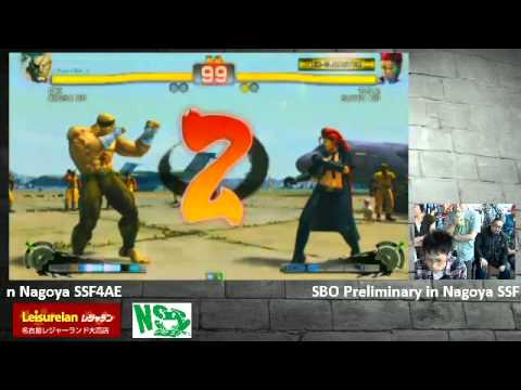 SSF4 AE: Uryo (Viper) vs Pie (Sagat) - SBO Nagoya
