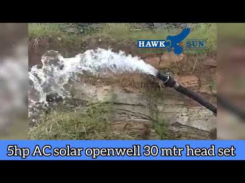 5HP AC Solar Openwell Submersible Pump