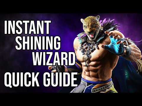 How To Instant Shining Wizard After Low Parry Quick Guide Tekken 7 - Bite Size