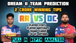 RR vs DC Dream11 Team prediction | RR vs DC Dream11 Prediction in tamil |DC vs RR Today IPL MATCH