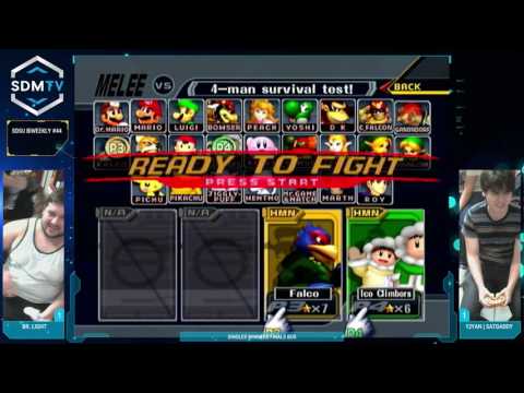 SDSU Biweekly #44 - 12YAN | satdaddy vs. Dr. Light - Singles WSF - Melee