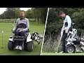 Oud-voetballer Jurgen Boon na ongeluk en dwarsleasie verder als golfer
