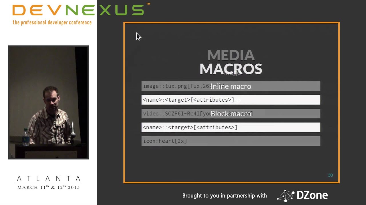 Devnexus 2015 - Discover the Zen of Writing with Asciidoctor - Dan Allen