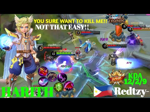 12 Kills!! Harith is Back To Meta!! - Build Top 1 Global Harith ~ MLBB