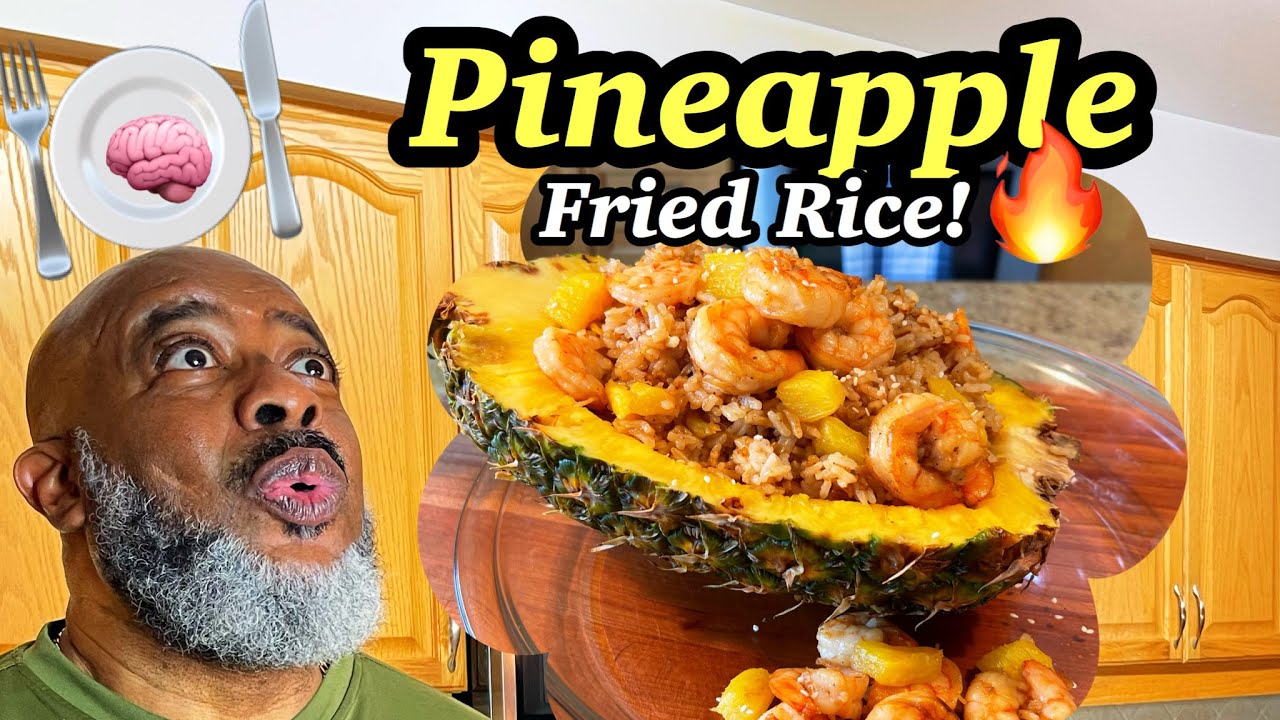 How to make Pineapple Shrimp Fried Rice! | Deddy's Kitchen