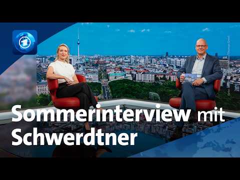 Video Thumbnail: Linken-Chefin Schwerdtner im ARD-Sommerinterview