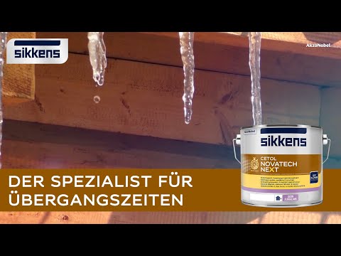 SIKKENS Cetol Novatech neXt – Der Spezialist für Übergangszeiten