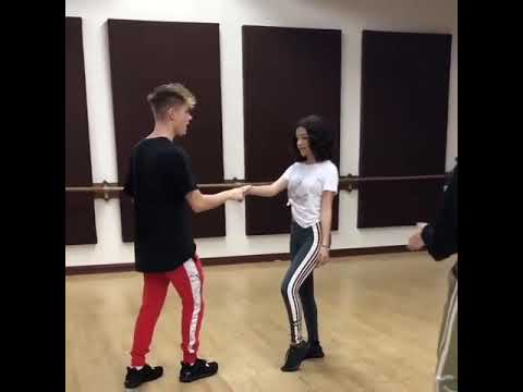 Malu Trevejo And HRVY upcoming music video dance routine
