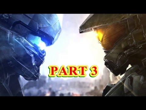 Halo 5: Guardians 4 Player Co-op Campaign Walkthrough Part 3 [1080P 60FPS]