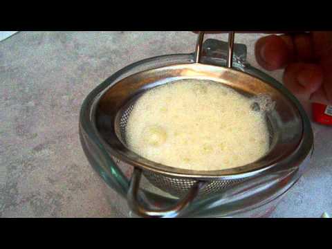 Video on signs of spoiled soy milk