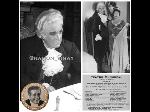 [Exclusive] Orsù, Tosca parlate - Ramón Vinay & Claudia Parada. Municipal de Santiago, 1966