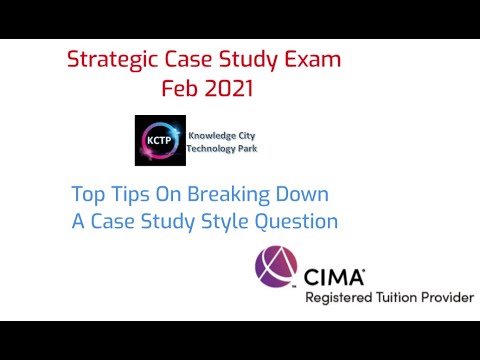 CIMA SCS: Top Tips on Answer Writing: Feb 2021