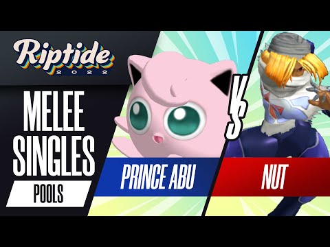 Prince Abu vs nut - Melee Singles Pools - Riptide 2022 | Jigglypuff vs Sheik