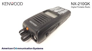 Kenwood NX-210G Digital Portable Radio