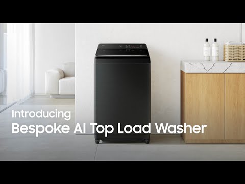 Introducing Bespoke AI Top Load Washer | Samsung