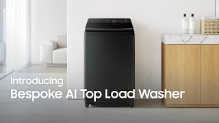 Samsung Bespoke AI Top Load Washer | Samsung