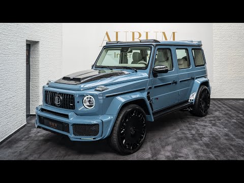 [2022] MERCEDES AMG G63 BRABUS 800 WIDESTAR G manufaktur vintageblau uni by AURUM International [4K]