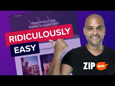 WordPress AI Builder ZipWP - WHY IS IT SO RIDICULOUSLY EASY?