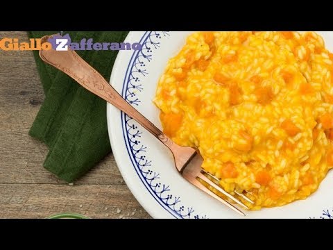 Risotto alla zucca - Ricetta in 1 minuto