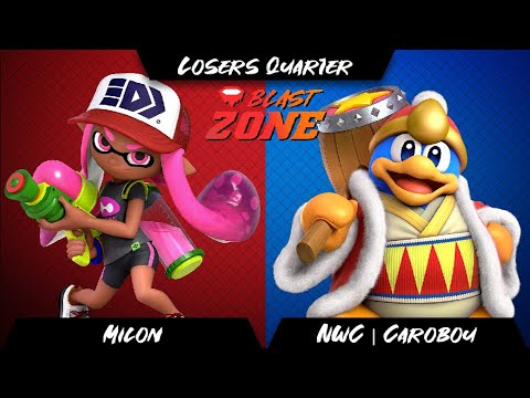 Milon (Inkling, C. Falcon) vs NWC | Carobou (Yoshi) - BLAST ZONE TOURNAMENT #12