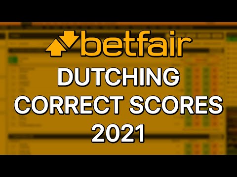 DUTCHING CORRECT SCORES - Betfair Football Trading