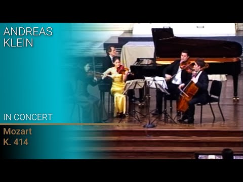 MOZART: Piano Concerto K. 414 - pianist Andreas Klein & Minetti Quartet