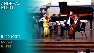 MOZART: Piano Concerto K. 414 - pianist Andreas Klein & Minetti Quartet