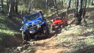 SEQ 40 Series Meet - Janowen Hills 4wd - 14 Dec - Gully track