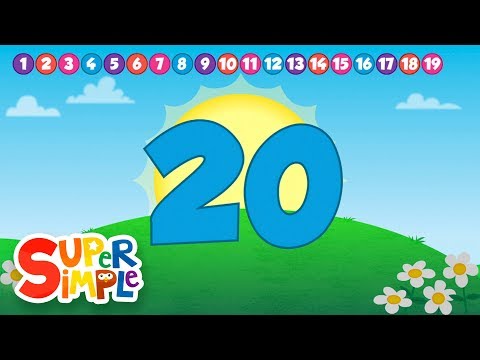 Count And Move (HD) | Counting Song for Kids! | Super Simple Songs