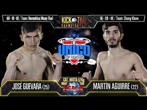 José Guevara vs Martín Aguirre - El Único Top Fighter