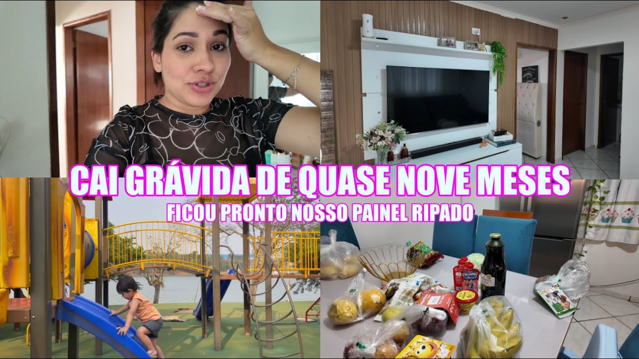 CAI GRÁVIDA! + MUDANÇA NO VISUAL DELE + DIA DE MERCADO| Juliane Jocoski