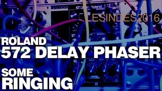 Video thumbnail for ROLAND 572 ANALOG DELAY PHASER w ISSUES by LESINDES