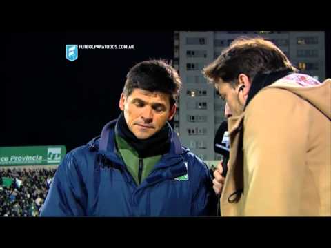 "Esto es merecido". Ferro 1 - Atl. Paraná 0. Fecha 22. Primera B Nacional 2015. FPT.