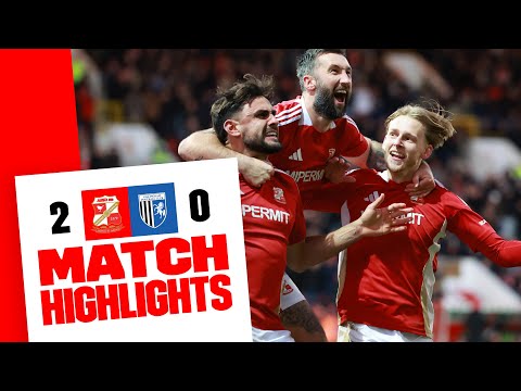 Match Highlights: Swindon Town 2-0 Gillingham