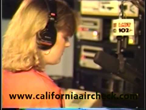 WLUM Hot 102 Milwaukee Dana Lundon 1991 California Aircheck Video
