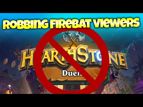 Robbing Firebat Viewers of $40 Worth of Giveaways! Zalae Hearthstone Duels