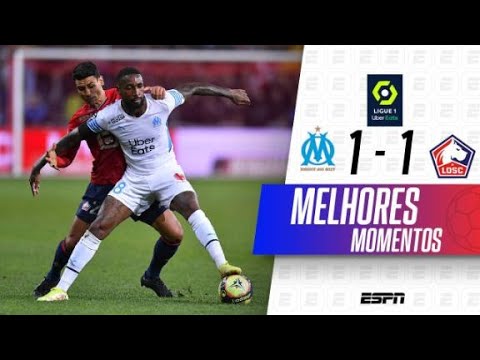 UNDER ANOTA GOLAÇO, GERSON QUASE FAZ PINTURA, E OLYMPIQUE DE MARSELHA E LILLE EMPATAM NO FRANCÊS