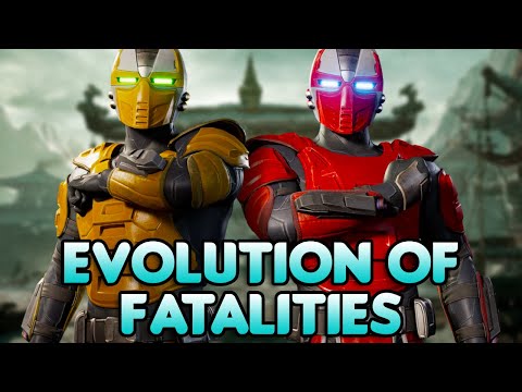 Evolution of Cyrax & Sektor Fatalities | Mortal Kombat (1995-2023) | 4K